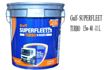 >GULF SUPER FLEET TURBO 15W40 CH4 7.5 LTR